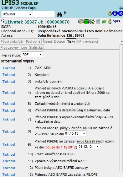 NÁSTROJE OCHRANY STANDARD DOBRÉHO ZEMĚDĚLSKÉHO A ENVIRONMENTÁLNÍHO STAVU GAEC drobnější informace najít na internetových stránkách portálu farmáře (http://eagri.cz/public/web/mze/farmar/lpis/).