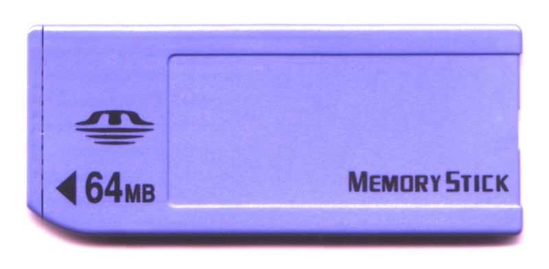 Kategorie flash pamětí Memory Stick je paměť ěťová karta uvedená na trh firmou Sony v roce 1998.