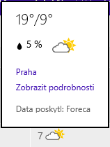 5 Kalendář 28 Přijetí pozvánky Automatické kalendáře Předpověď počasí Úkoly exkurze do metra Klikneme do termínu 11. 10. 2014, 9 h. Do pole Předmět zapíšeme exkurze do metra A.