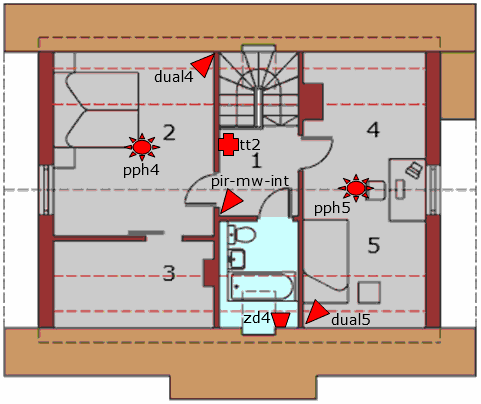 GD-04 David univerzální GSM komunikátor pro možnost dálkového ovládání mobilním telefonem, cena 3 860 Kč, 1 ks GD-04R radiový modul pro komunikaci GD-04 David s bezdrátovými prvky EZS,