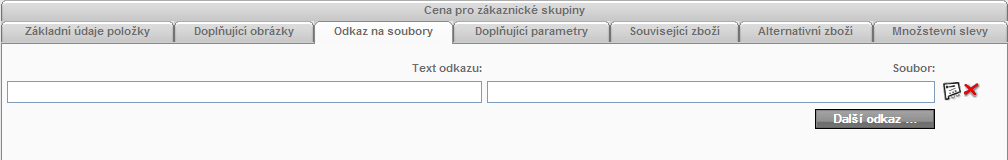 Doplňující obrázky mohou být z různých pohledů na výrobek, mohou vyobrazit rozličná barevná provedení nebo mohou být zobrazeny různé části či detaily výrobku, či jeho různé varianty.