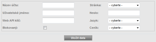 212 / 256 Jednotková cena Datum příhozu (koupě) 5.5. Účty Aby bylo možné používat Aukro konektor, je nutné mít Aukro účet (https://ssl.aukro.cz/register.php) podnikatelský účet.