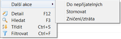 16 KEO4 Podatelna Dokument tvoří jedna nebo více komponent (například průvodní dopis má připojeny přílohy).