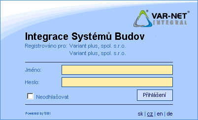 1.3. Přístup do systému VNI prostřednictvím PC Aby se uživatel mohl přihlásit do systému VNI prostřednictvím PC musí mít v systému přiřazeno přihlašovací jméno a heslo, pomocí kterých se potom může