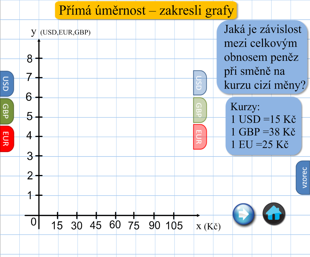 4.3 Vyuţití vytahovacích záloţek Tyto záloţky mají slouţit především pro kontrolu, jestli ţák pracoval správně.