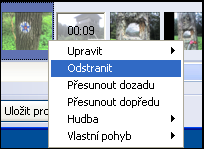 nám ukazuje poslední obrazovku, kterou uživateli nabídne program PhotoStory 3 for Windows.