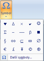 3. Zvolte potřebný formát sešitu. Příkazem Dokument aplikace Word 97-2003 uložíte sešit ve starším formátu, příkazem PDF nebo XPS ve formátu PDF, příkaz Jiné formáty použijte např.