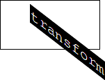 Obrázek 13 CSS3 transformace elementu Zdroj: autor 2.3.7 Transition Transition, neboli přechodové efekty CSS3, způsobí postupnou změnu vlastnosti (animaci) v čase bez použití JavaScriptu.