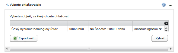 Před vlastním stažením frmuláře se pr úspěšné předvyplnění údajů na listu 1, (nejsu převedeny z hlášení za r.