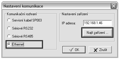 Zamezíte tím konfliktu IP adres. k snímači T4611 připojte sondu Pt1000 připojte ethernetový konektor přístroje pokud není použito napájení po ethernetu (tzn.