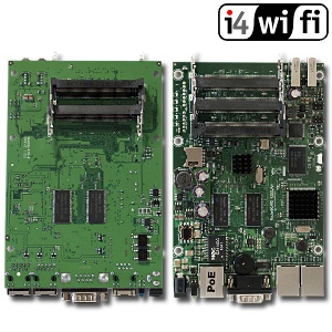 MIKROTIK: RB435G 256 MB RAM, 680 MHz, 5x minipci, 3x LAN, 2x USB Výkonný MikroTik RouterBOARD RB435G s 3x Gbit LAN, 5x minipci a 2x USB v2.0. RouterBoard využívá procesor AR7161 s taktem 680 MHz s možností přetaktování na 800 Mhz.