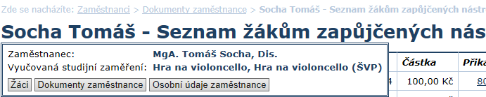 1.2.3 Záhlaví Abyste viděli co nejvíce obsahu stránky, je záhlaví minimalizováno. Zobrazuje se zde název stránky a případně tzv.