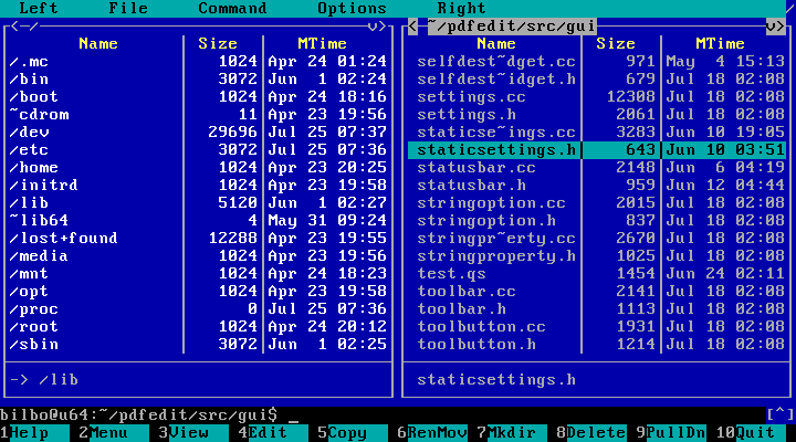 90. letech si jistě pamatují, jakým ulehčením práce se soubory a složkami bylo použití programu Norton Commander,