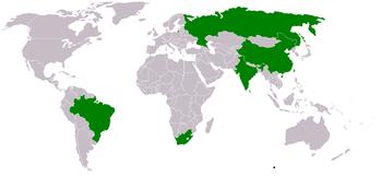 Figure 7 BRICS Source: UNCTAD Most TNCs, including the biggest ones, are still very concentrated on their home market in terms of sales.