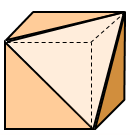 Obrázek 3: Ukázka modelování těles pomocí objemového modelu Základní datovou strukturou pro popis voxelů v modelu může být trojrozměrné pole.