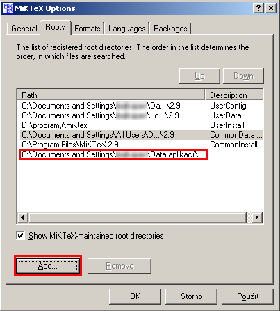 3 POUŽITÍ MUSIXTEX 5 Obrázek 1: instalace -