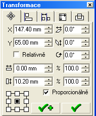 Pracovní list č. 8: Nakresli v programu Zoner Callisto hodiny: Připravíme si vodící linky průsečík určí střed ciferníku 1.