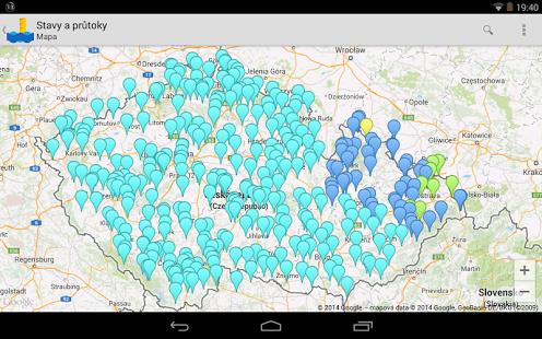 Stavy a průtoky vodních toků Zajímají Vás informace o stavu (hladině) a průtoku vodních toků?