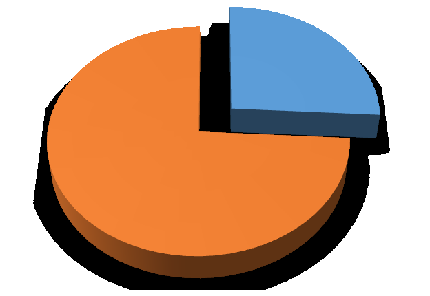 Pohlaví respondentů ženy 25.9% muži 74.1% muži ženy Graf 2: Rozdělení respondentů dle pohlaví Informace o věku studentů Věková hranice studentů se pohybovala mezi 18 a 19 lety.