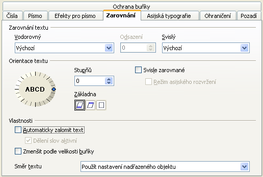 160 Základní parametry druh písma, jeho styl a velikost a také jazyk můžete vybrat na kartě Písmo.