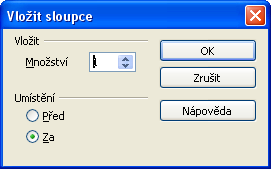 96 řádku zapište do pole Výška požadovanou výšku řádku tabulky nebo vybrané oblasti buněk.