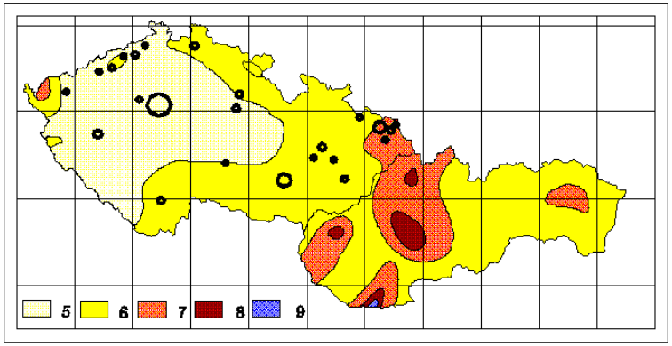 Z hlediska petrografie lze neogenní sedimenty klasifikovat jako písčité jíly a slíny, většinou šedozelené barvy.