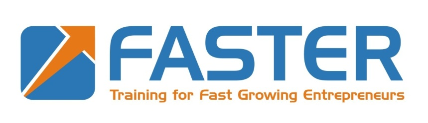 1. Title of the training course: FASTER - Training for Fast Growing Entrepreneurs Project supported by the EU Leonardo da Vinci Programme (2008-2010), 2008-1- PL1-LEO05-02076,0P1 2.