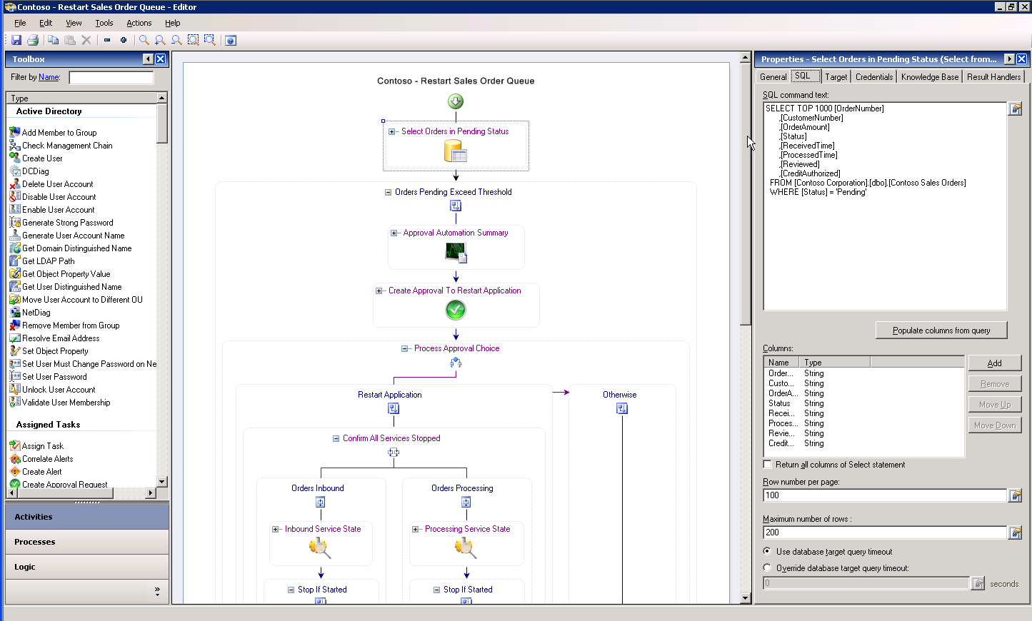 No Code Setup Adapter Toolbox Drag and Drop Activities Automation Summary