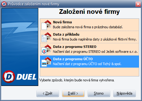 48 Převodový můstek z programu Účto 2011 Pro uživatele programu Tichý & spol.