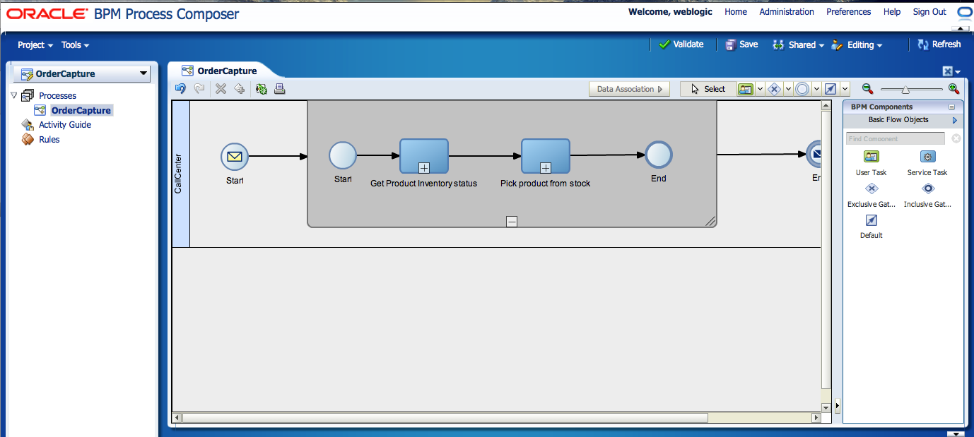 7 - Oracle Data Integrator Console, zdroj: http://2.bp.blogspot.