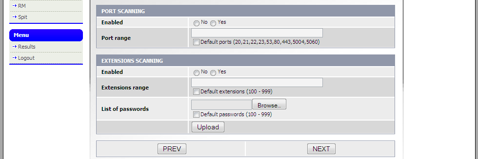 Tn udp Scanning and