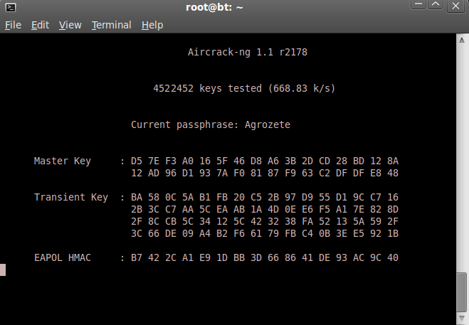 UTB ve Zlíně, Fakulta aplikované informatiky, 2013 117 Obrázek 46. Použití aplikace Airodump-ng zachytávání paketů do souboru Obrázek 47.