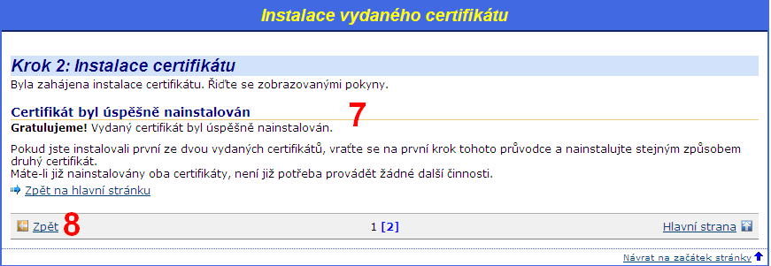 4. Zkontroluji zda mám v počítači vložený token a kliknu na OK Obr. č. 81 5.