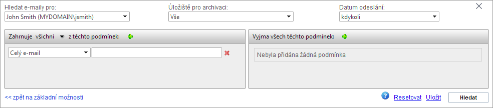 POZNÁMKA Zástupné znaky je možné použít takto:? Nahrazuje jakýkoliv jeden znak. * Nahrazuje jakýkoli řetězec znaků.