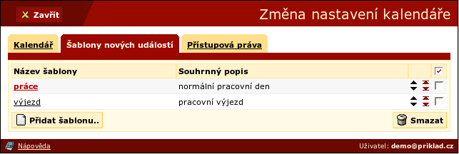 Kapitola 2. Obecné kapitoly Pole Filtr slouží pro zúžení výběru ve zvoleném seznamu kontaktů.