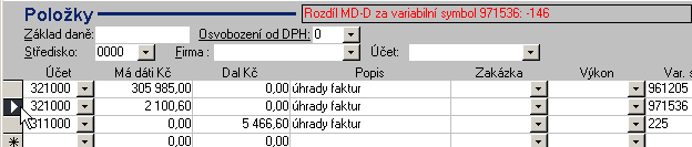 2.5. Saldokonto zobrazuje měnu na tiskových výstupech Jednotlivé saldokontní sestavy zobrazují měnu. 2.6.