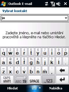 Práce s e-maily společnosti a událostmi schůzek 133 Při vytváření požadavků o schůzku a výběru vyžadovaných účastníků v kalendáři, klepněte na položku