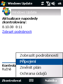 268 Správa zařízení Zjišťování aktualizací 1. Na Výchozí obrazovce se přesuňte na kartu Nastavení a klepněte na Všechna nastavení. 2. Na kartě Systém klepněte na položku Windows Update. 3.