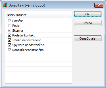 6.2.3. Sekce záznamů V rámci hlavního dialogu v sekci Aktuálního zobrazení lze prohlížet data skupiny vybrané z navigačního stromu.