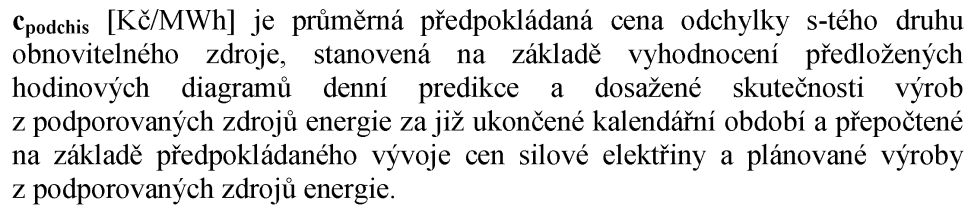 Problematika hodinových zelených bonusů Vzorec pro výpočet