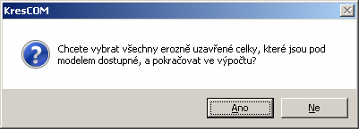 V otevřené atributové tabulce je možno měnit přepsáním hodnoty všech faktorů individuálně u každého EUC.