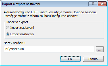 5.3 Diagnostika Diagnostika poskytuje výpisy aplikace při selhání procesů ESETu (např. ekrn.exe). Pokud aplikace selže, vygeneruje se výpis.