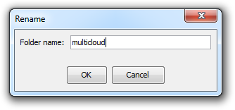 Příloha Uživatelská příručka - MultiCloudDesktop Obrázek B.8: Dialogové okno pro výběr cloudových úložišt.