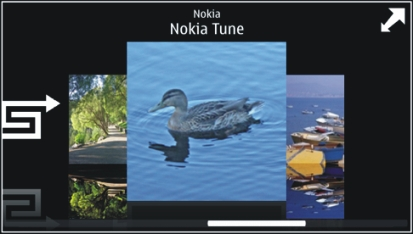 Hudba a zvuk 71 Hledání dalších služeb webové televize Chcete-li stahovat služby webové televize ze služby Ovi Obchod společnosti Nokia, zvolte možnost Více.
