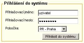 HelpDesk 2012.2 5 2. Základní popis aplikace 2.1. Přihlašovací stránka Pomocí přihlašovací stránky se dostanete do aplikace.