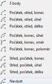 Postup: 1. Příkaz Polygon. 2. Počet stran 6 Enter. 3. Střed 150,150 Enter. 4. Volba V Enter (vepsaný). 5. Rádius kružnice 100 Enter. 6. Příkaz kružnice z roletové nabídky tečna tečna poloměr. 7.