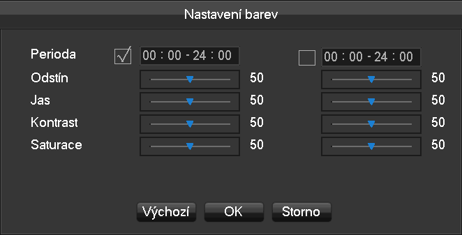 4.1.2. Ovládání PTZ Ovládání PTZ telemetrie vybrané kamery. Parametry PTZ, jako je komunikační rychlost, adresa nebo počet bitů, musí být předem nastaveny. Viz kapitola 4.6.1. 4.1.3.