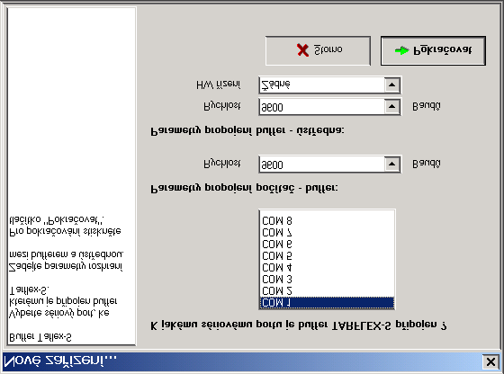 16 3. KONFIGURACE ZAŘÍZENÍ 6.4. WEBOVÝ SERVER JAKO SLUŽBA SYSTÉMU 41 3. Tlačítkem Přidat spust te průvodce pro vytvoření nové položky. 4. Na první stránce průvodce označte typ zařízení, ze kterého se mají data přenášet a stiskněte tlačítko Pokračovat.