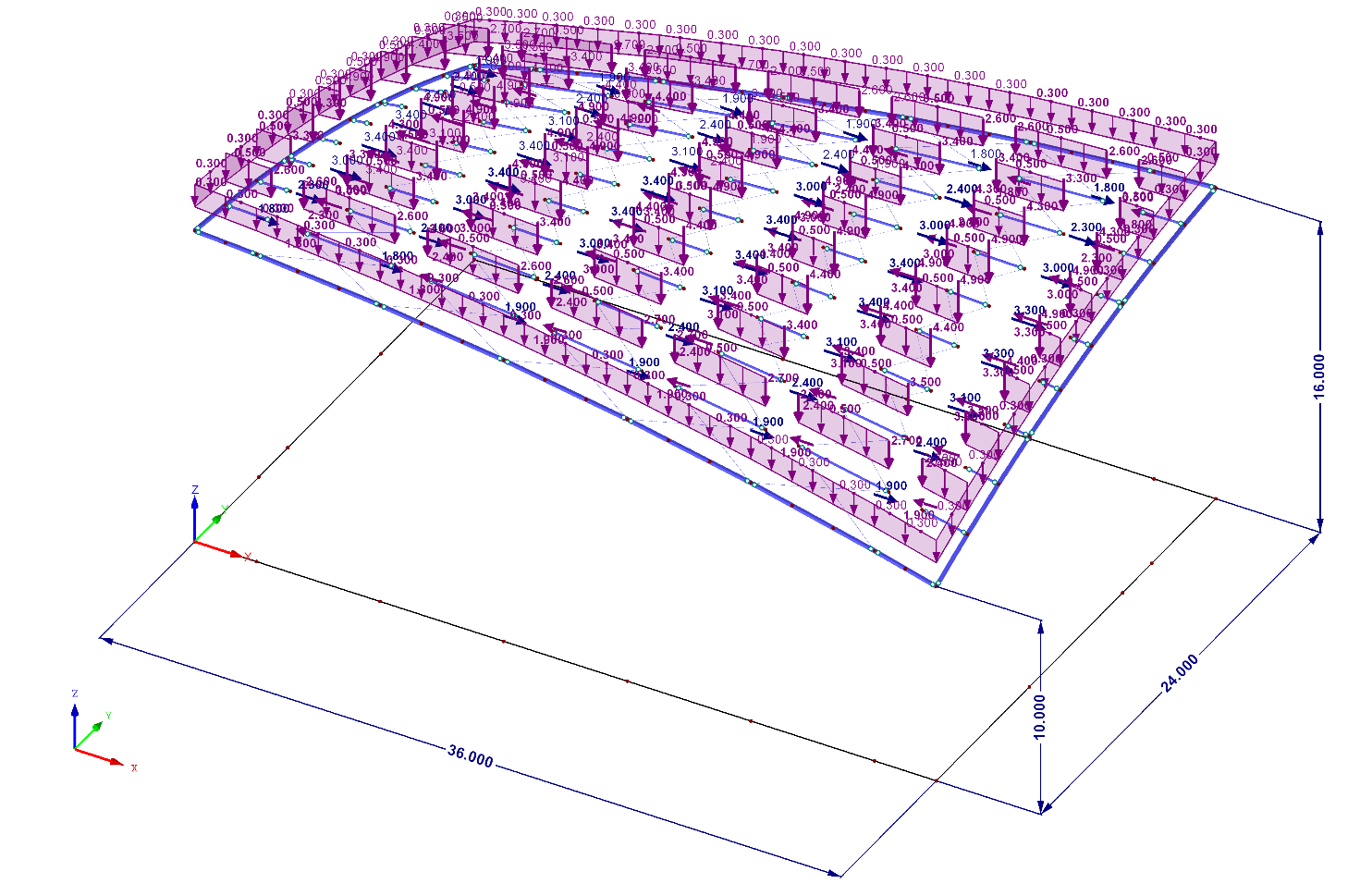 OSTATNÍ STÁLÉ [kn/m'], [kn] 1 ax ay 2 bx by 3 cx cy 4 dx dy 5 ex ey 6 fx fy 7 10 0,3 2 0 2 0 0,3 2 0 2 0 0,3 2 0 2 0 0,3 2 0 2 0 0,3 2 0 2 0 0,3 2 0 2 0 0,3 9 0,5 2 1,9 2 2,7 0,5 2 1,9 2 2,7 0,5 2