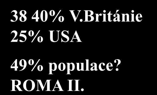 Epidemiologie profil digestivních onemocnění GERD 5-28% USA 25-35% V.